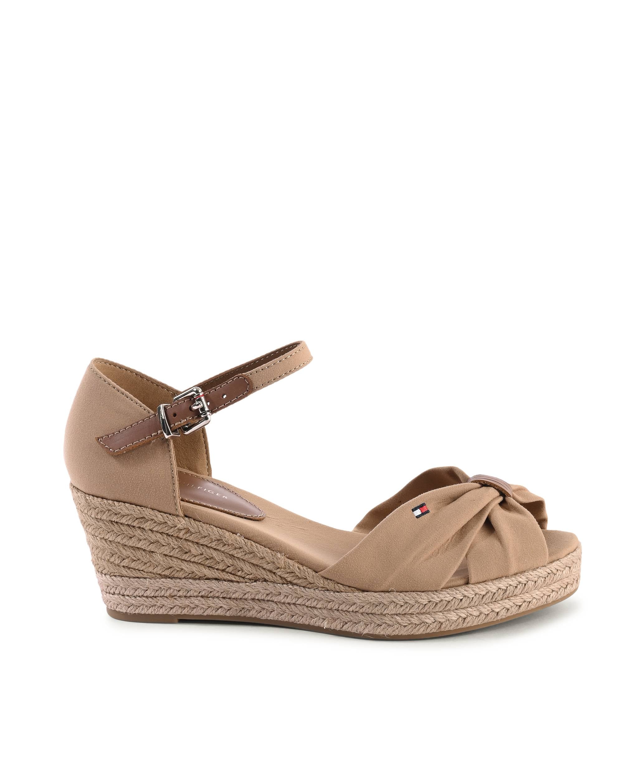 Sandalo da donna Tommy Hilfiger color cachi FW0FW04785RBL