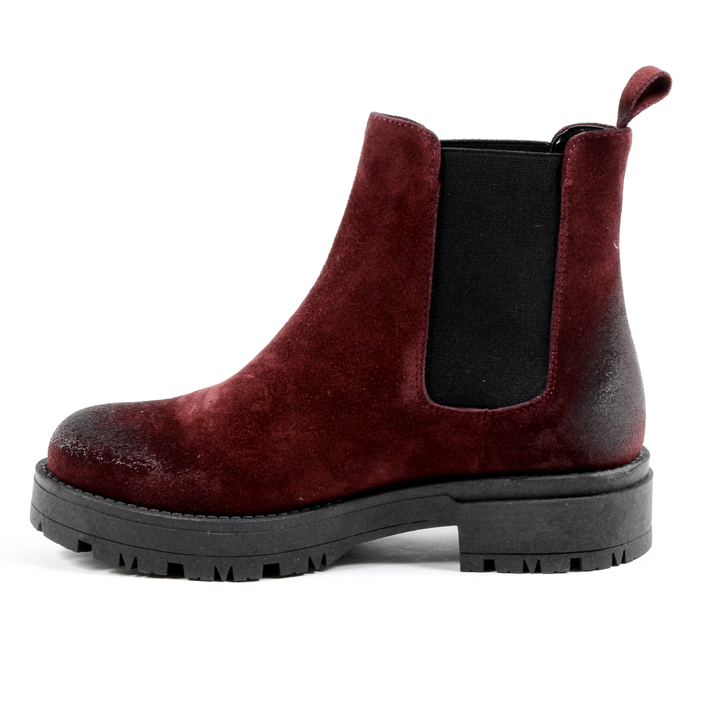 V 1969 Italia Stivaletto Donna Bordeaux ZARA