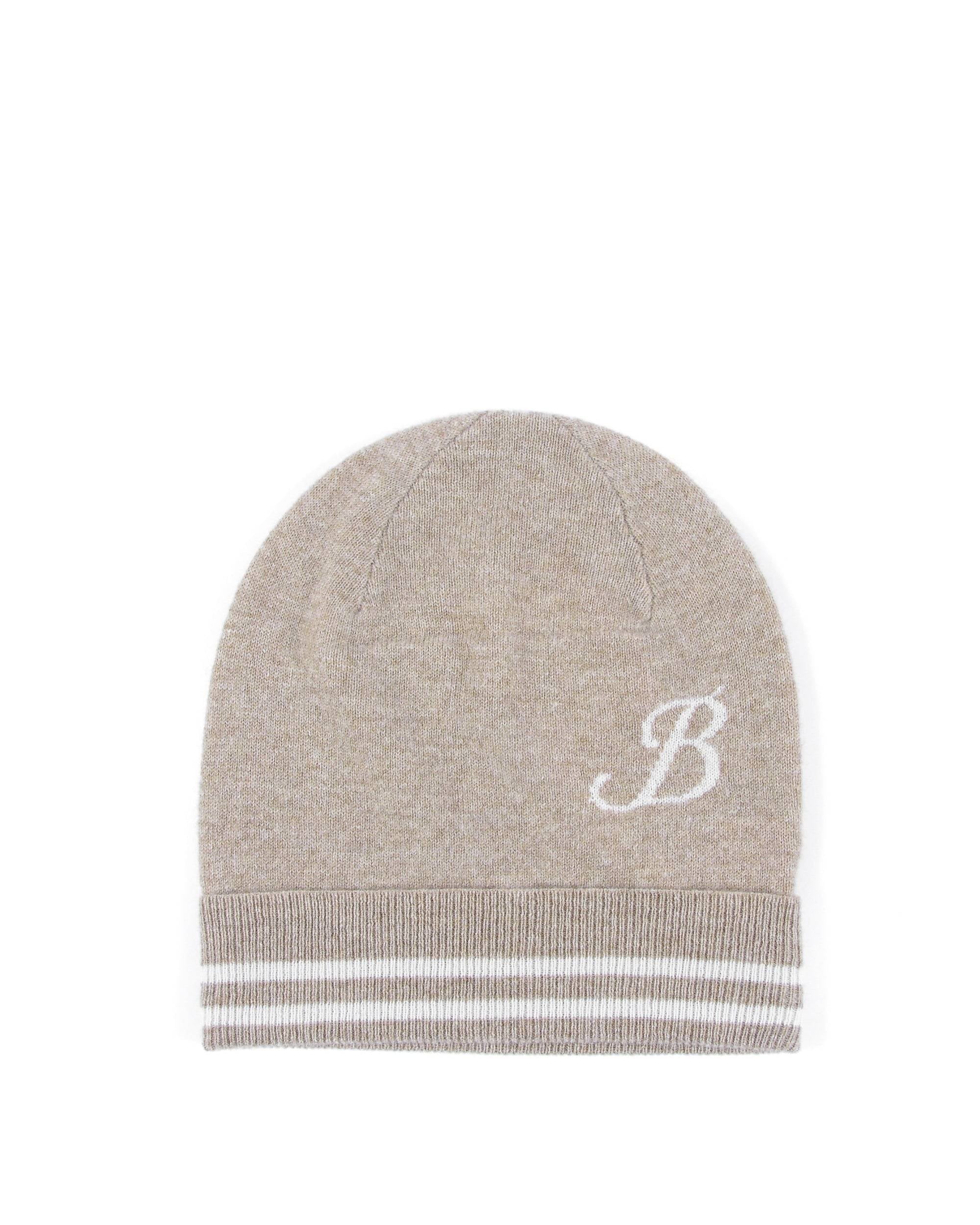 Berretto monogrammato Dee Ocleppo BRUNTSFIELD CAMEL B