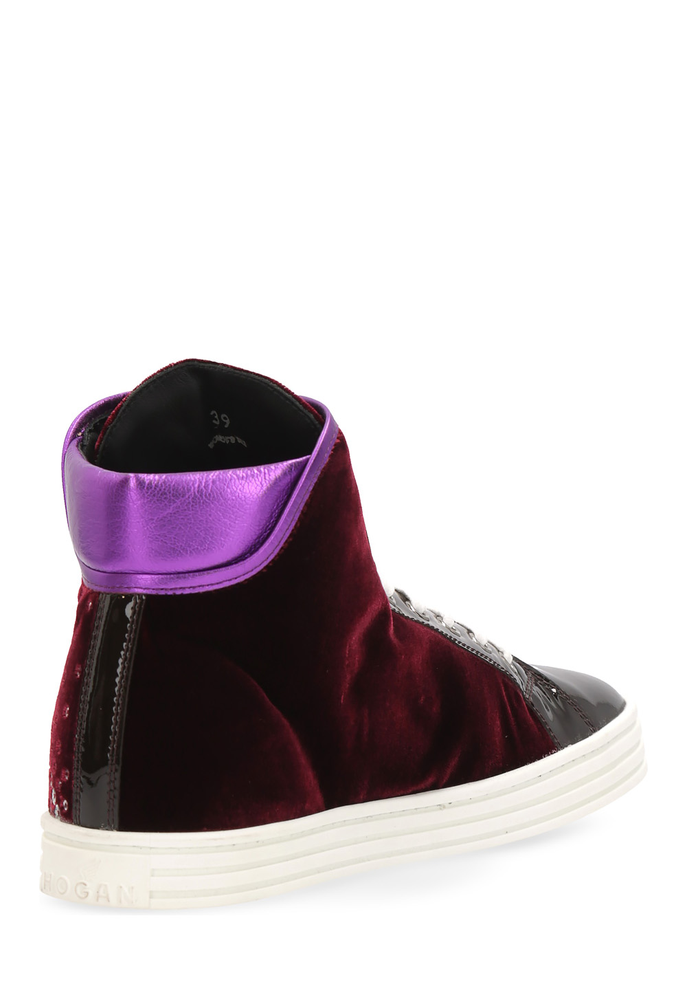 Hogan Sneaker Donna Nero Rebel HXW1820N26166ZQ568M