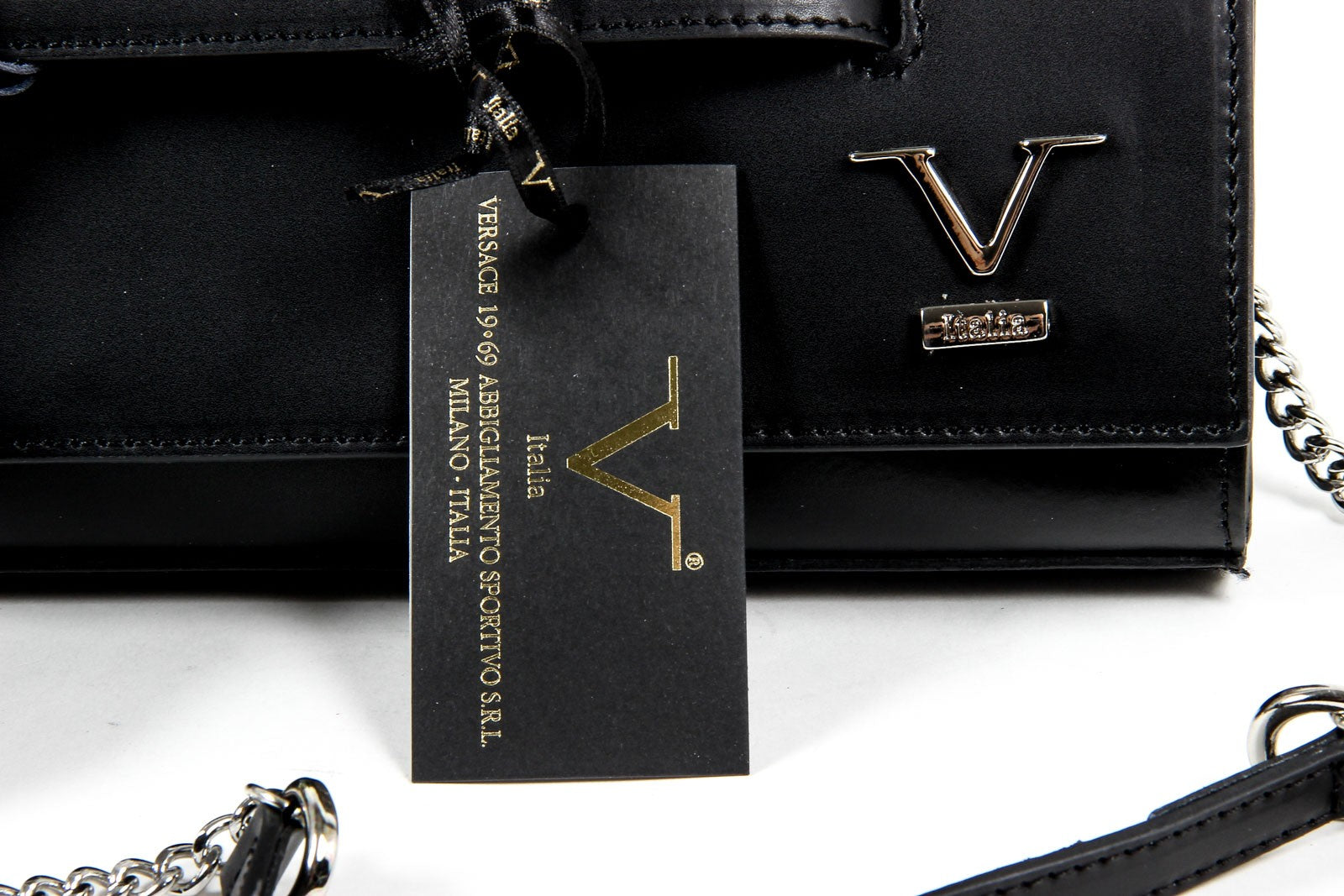 V 1969 Italia Borsa da donna V015-S RUGA NERO