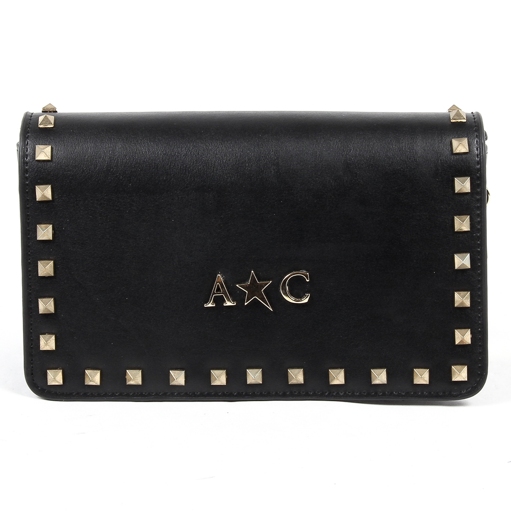 Borsa a mano da donna Andrew Charles nera PAIGE