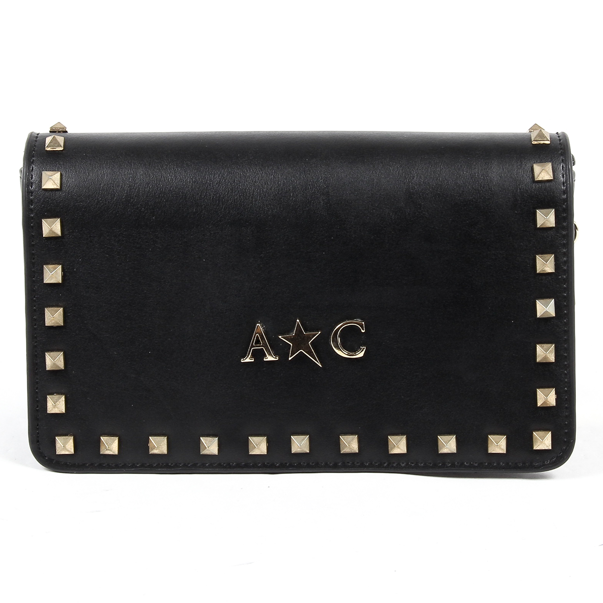 Borsa a mano da donna Andrew Charles nera PAIGE