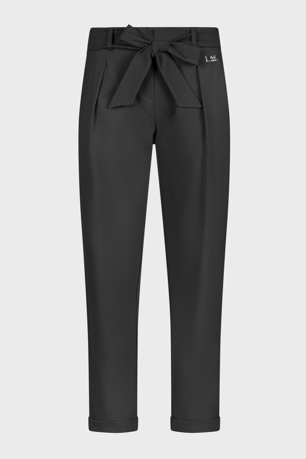 19V69 Italia Pantaloni da donna neri TRUMP BLACK