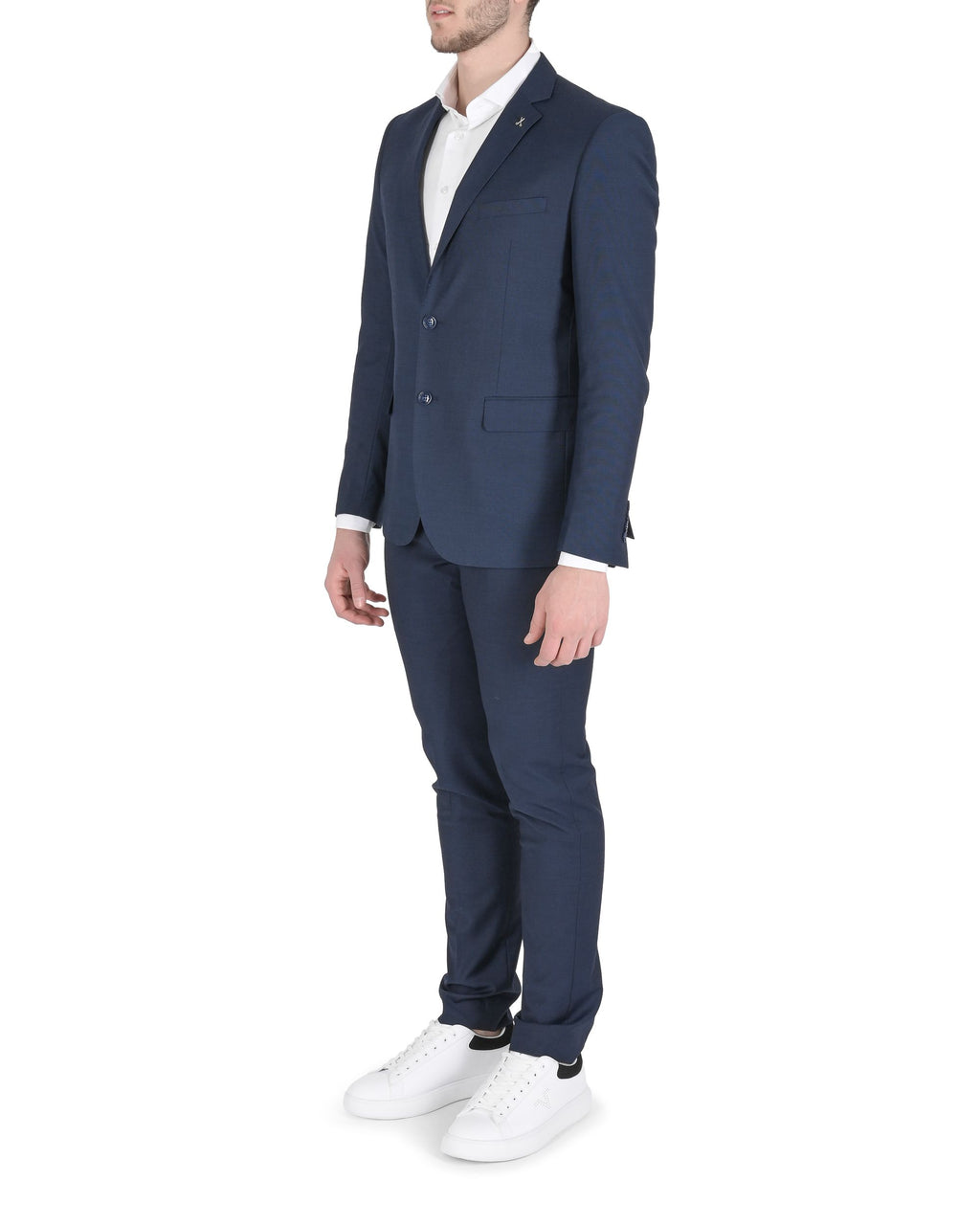 19V69 Italia Abito da uomo KENT BLU NAVY