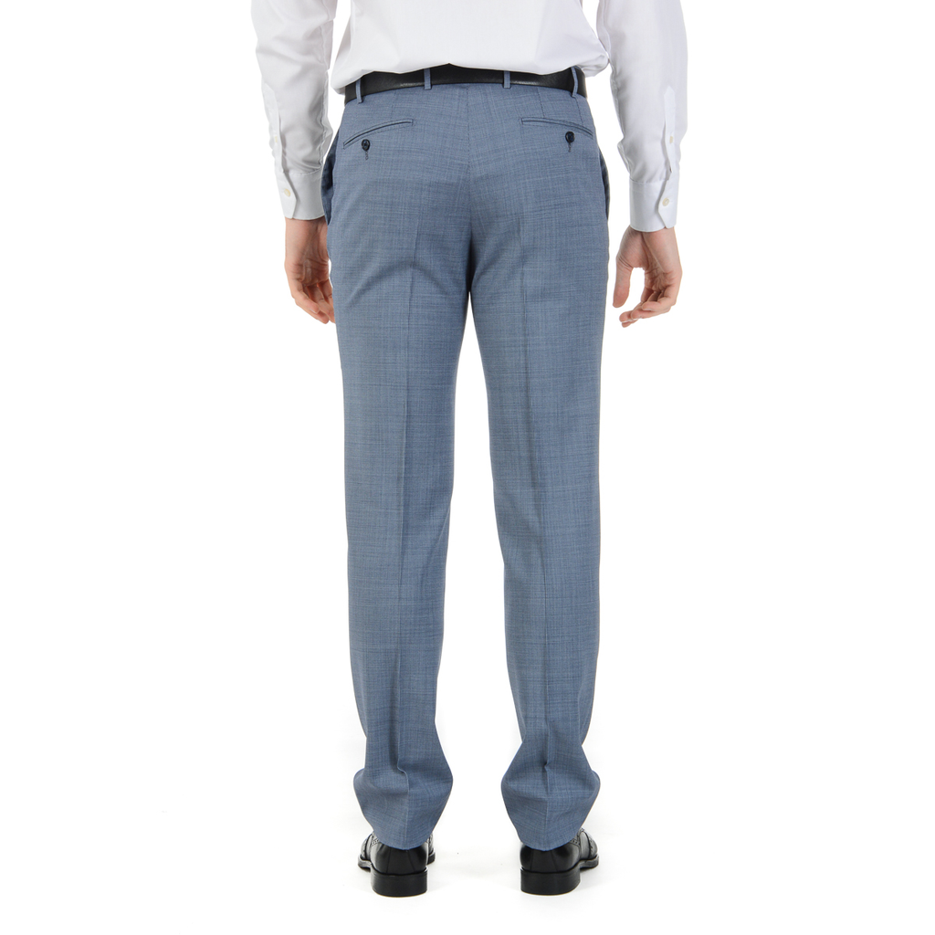 Abito da uomo Corneliani maniche lunghe azzurro Super 110's