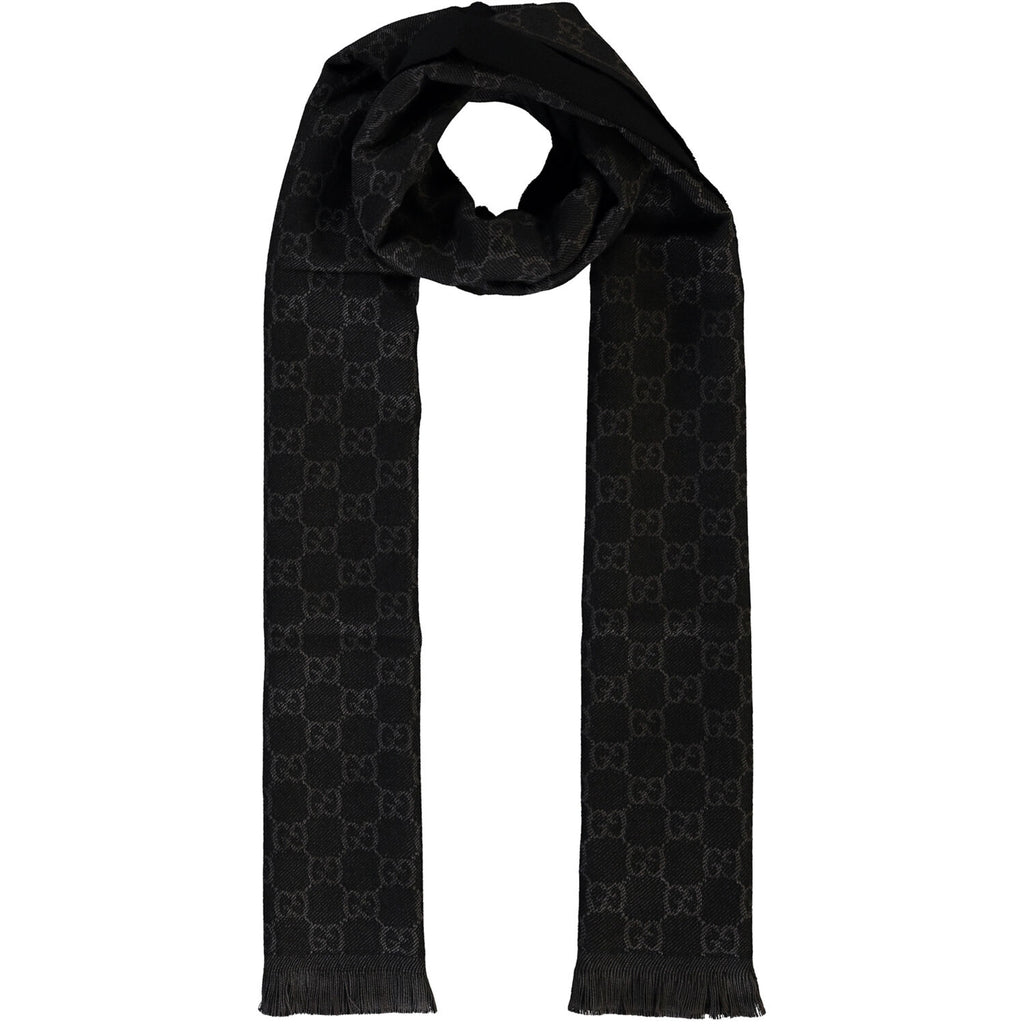 Gucci sciarpa uomo 33x180 nero