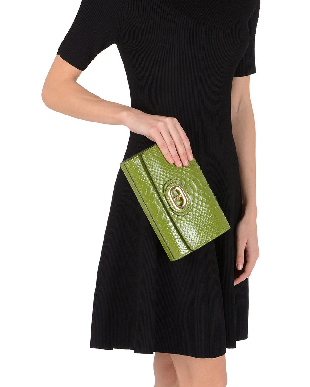 Pochette in pitone Firenze