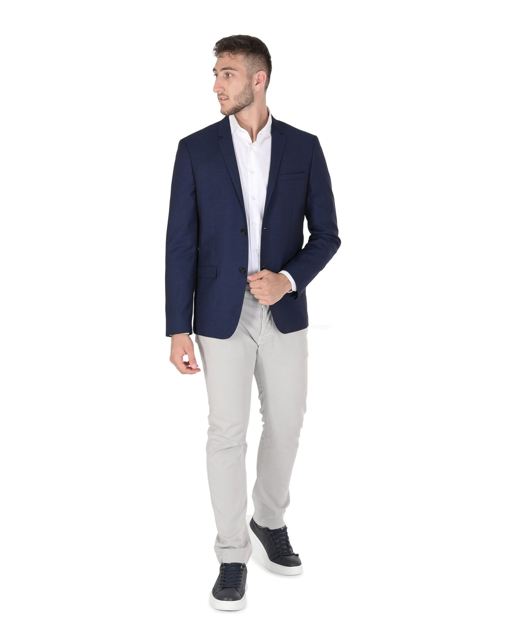 Calvin Klein Blazer da uomo blu K10K101863634