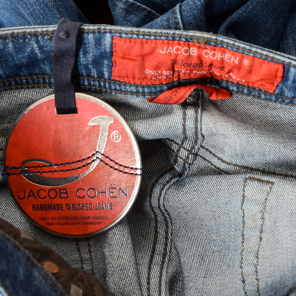 Jeans da uomo Jacob Cohen J688 blu