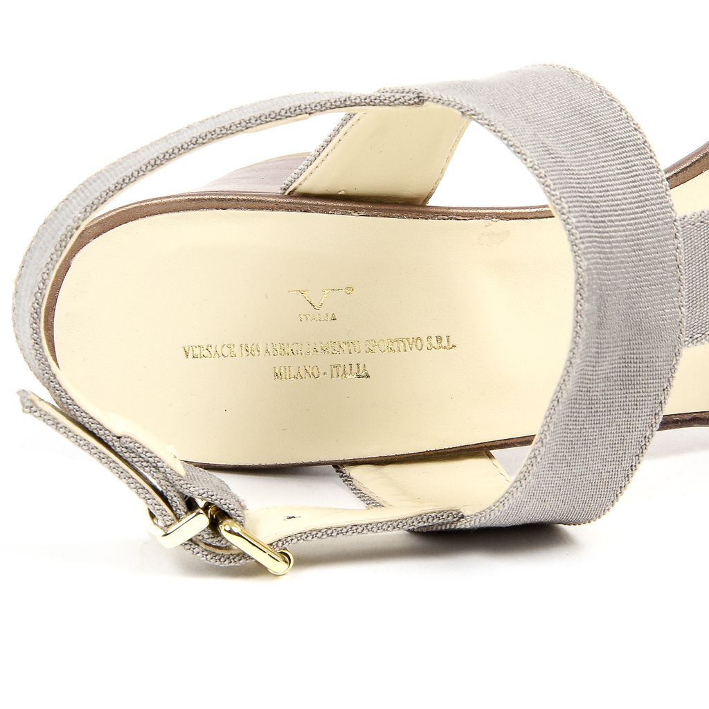 V 1969 Italia Sandalo Donna Grigio PERLA