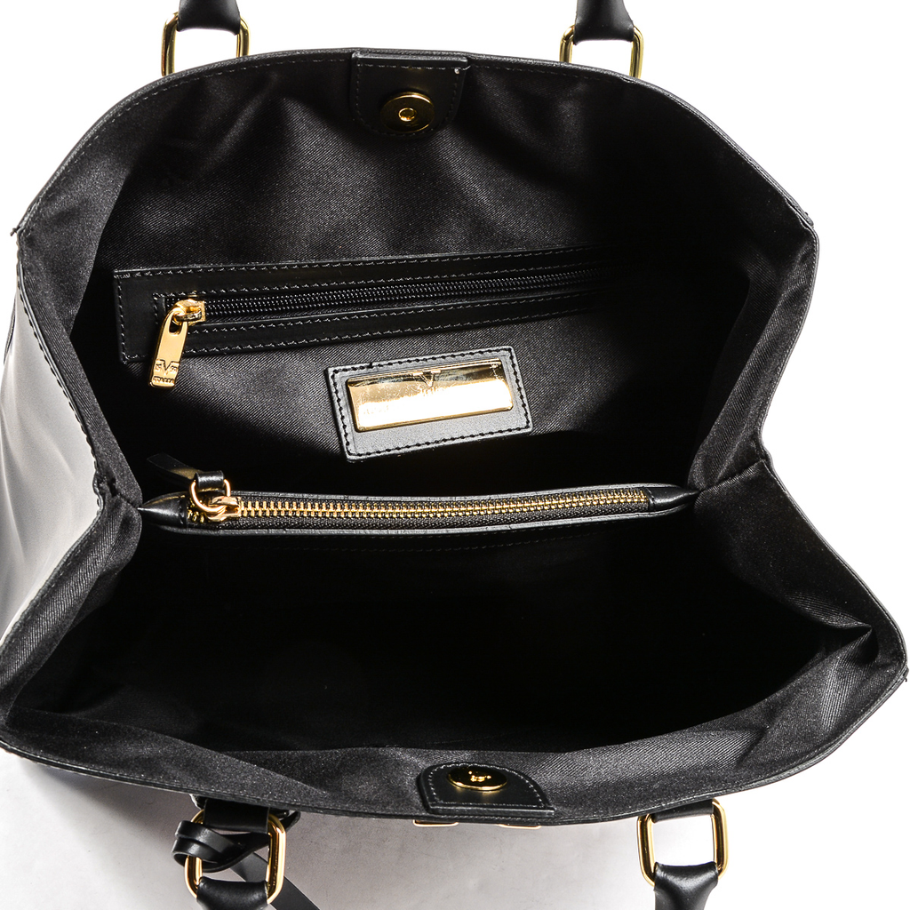 V 1969 Italia Borsa da donna nera CRETA