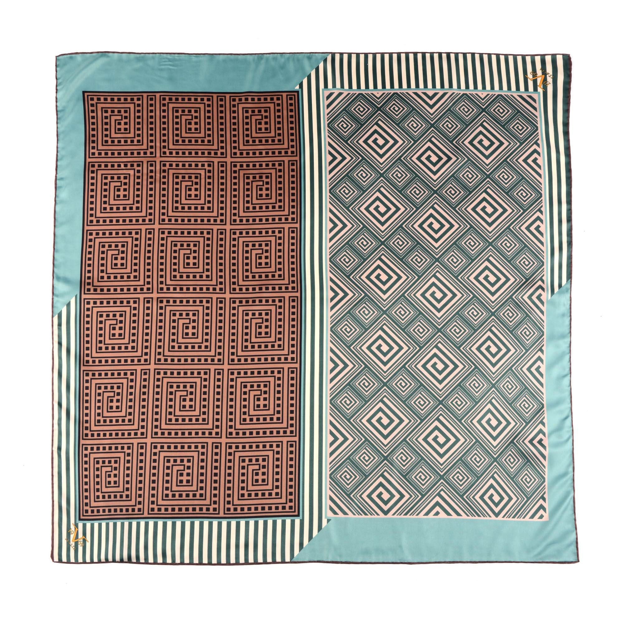 Foulard da donna V 1969 Italia multicolore REENE