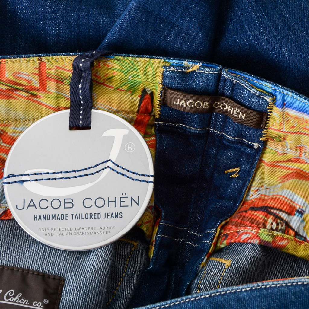 Jeans da uomo Jacob Cohen J620 blu