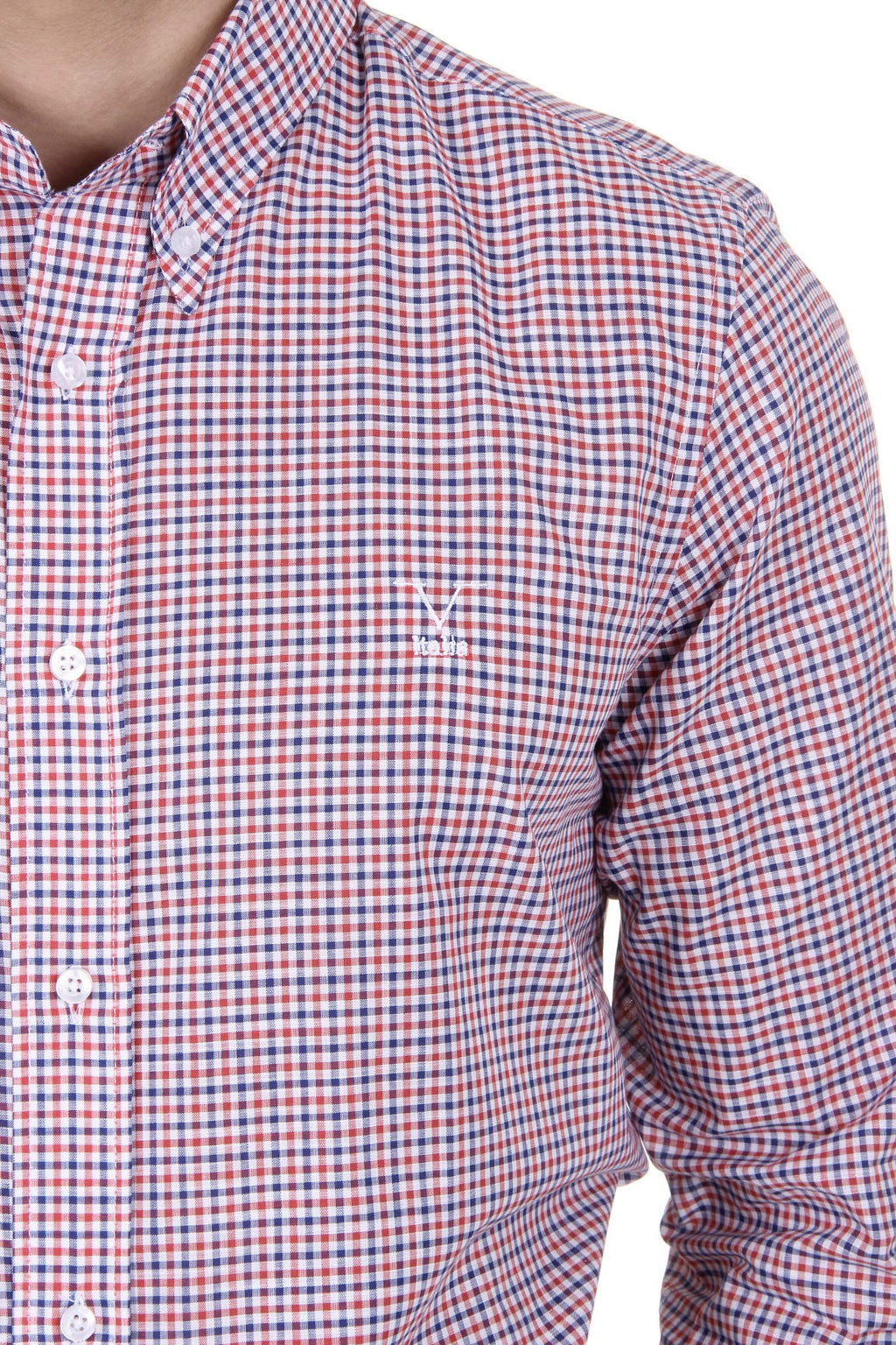 V 1969 Italia Camicia da uomo con bottoni sul collo 627 VAR. 10