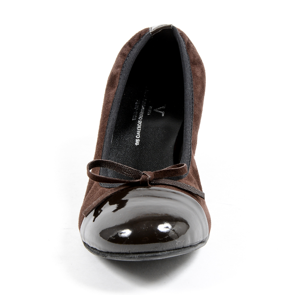 V 1969 Italia Womens Ballerina Brown ROMINE