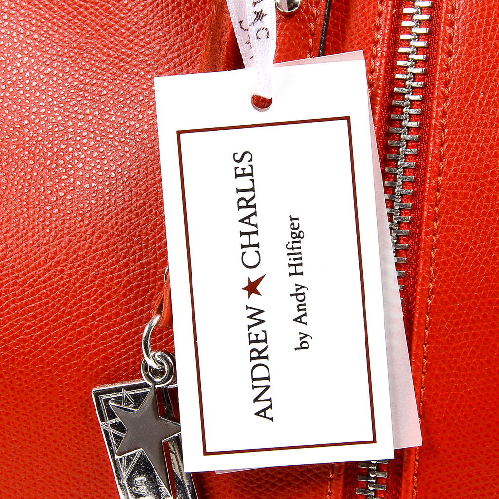 Borsa a mano da donna Andrew Charles rossa ETHEL