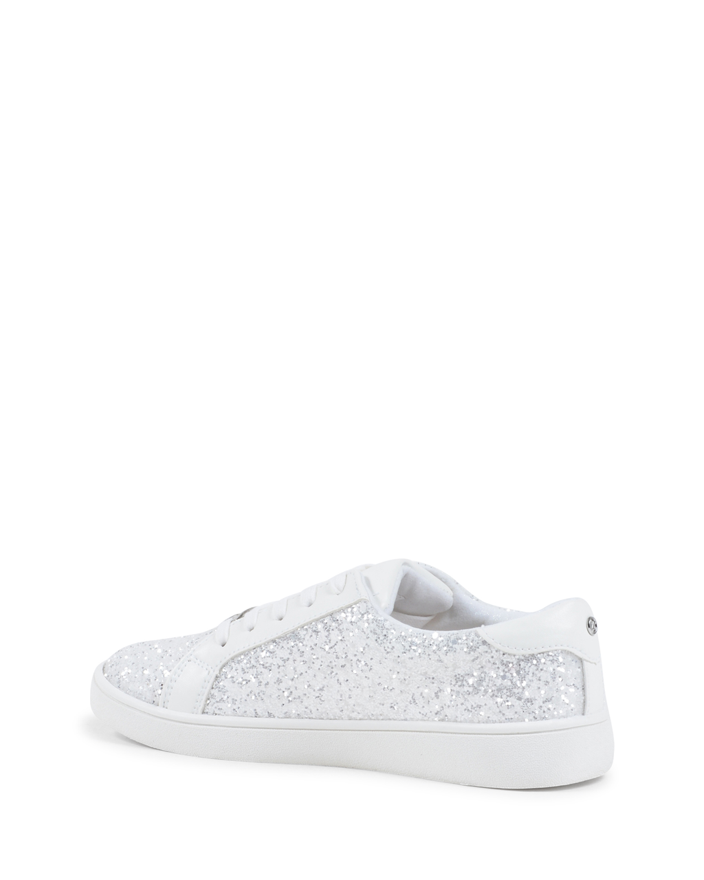 Michael Kors Sneaker da bambina bianca ZIA IVY ACE WHITE GLITTER