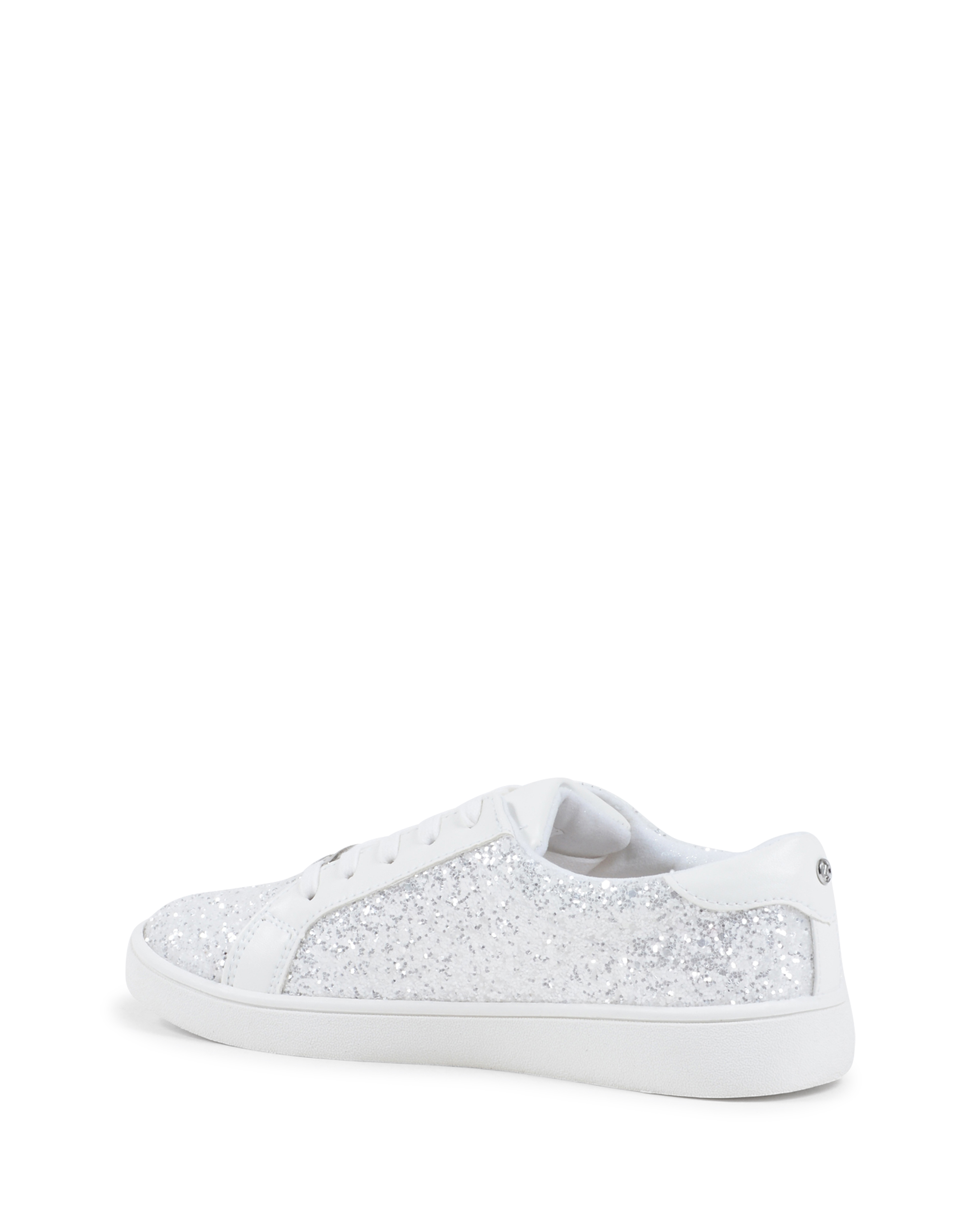 Michael Kors Sneaker da bambina bianca ZIA IVY ACE WHITE GLITTER