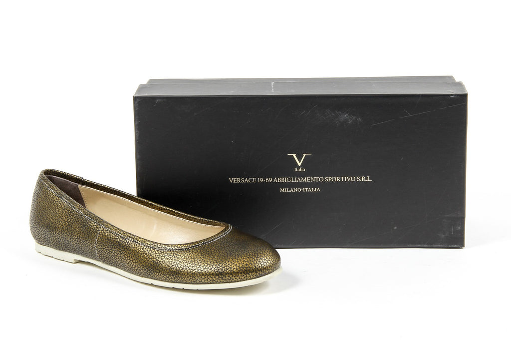 V 1969 Italia Ballerina da donna E08 TESSUTO ORO