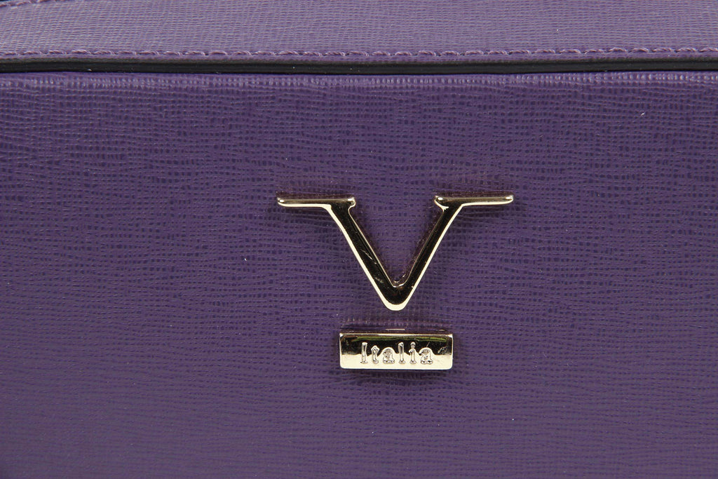 V 1969 Italia Borsa da donna V001 SAFFIANO VIOLA