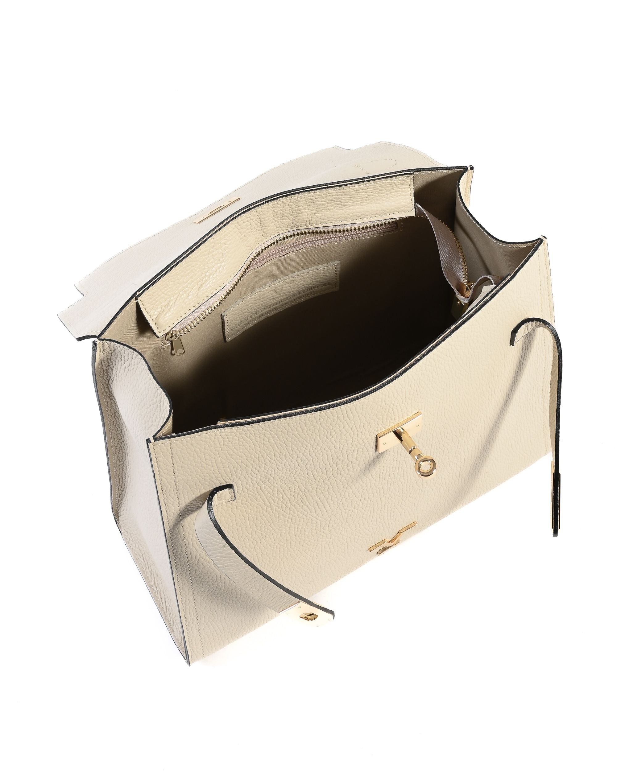 V Italia Borsa da donna Beige BG12010 DOLLARO BEIGE