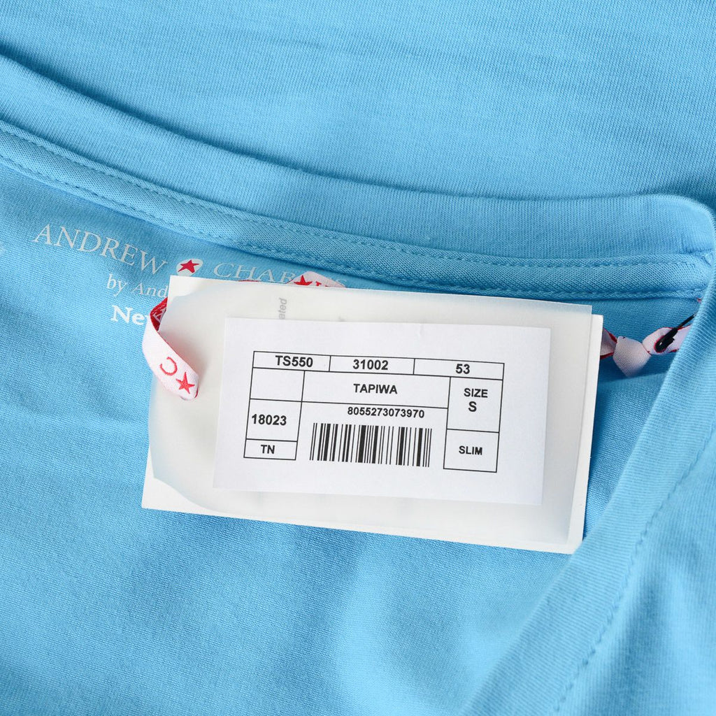 Andrew Charles By Andy Hilfiger T-shirt da donna TS550 03 1002 TAPIWA AZURE S8