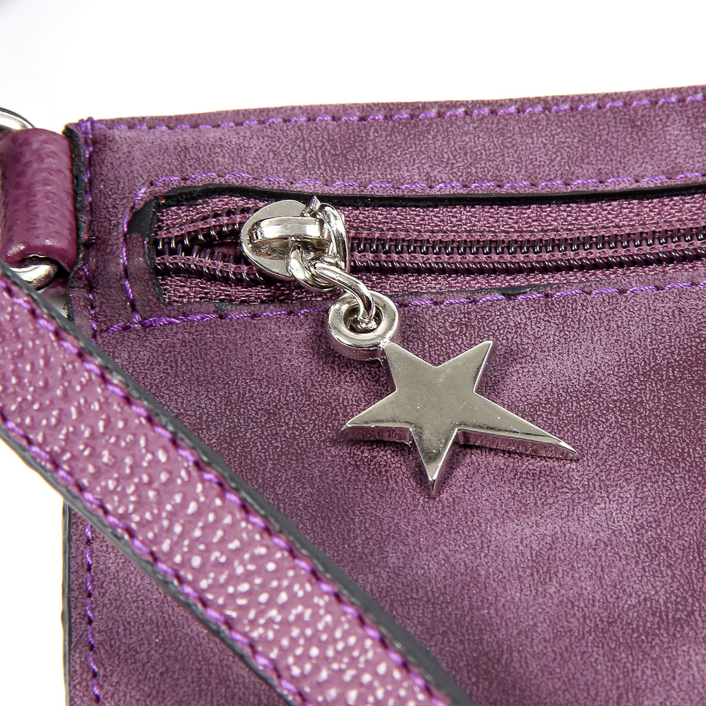 Borsa a mano da donna Andrew Charles viola SERINA