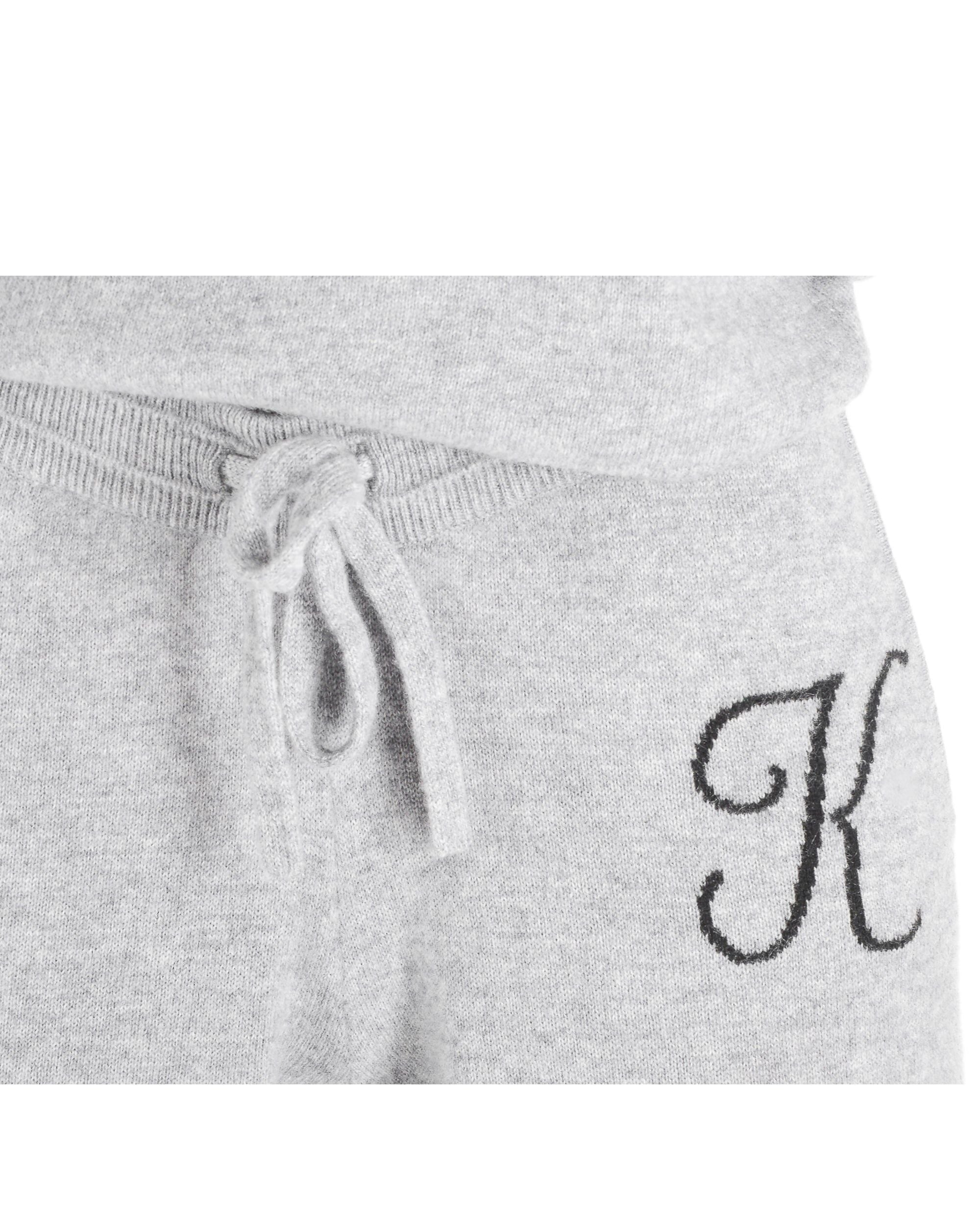 Pantaloni da tuta in cashmere - Grigio
