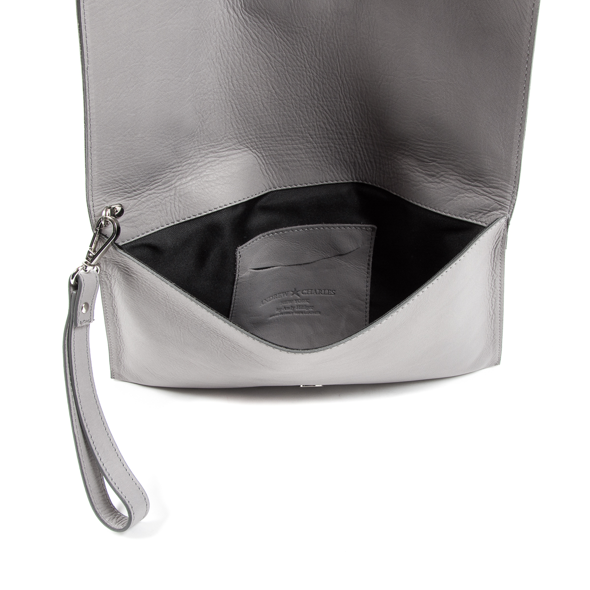 Borsa a mano da donna Andrew Charles grigia CORY
