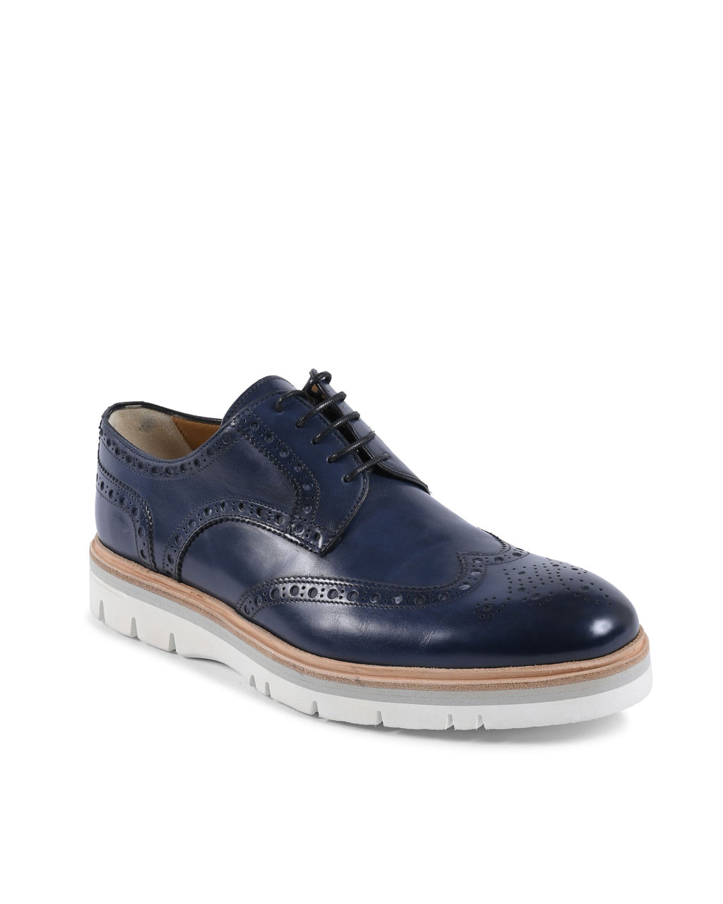 Scarpe Brogue da Uomo Dee Ocleppo EB131 VIT BLU SC LUC GALLO