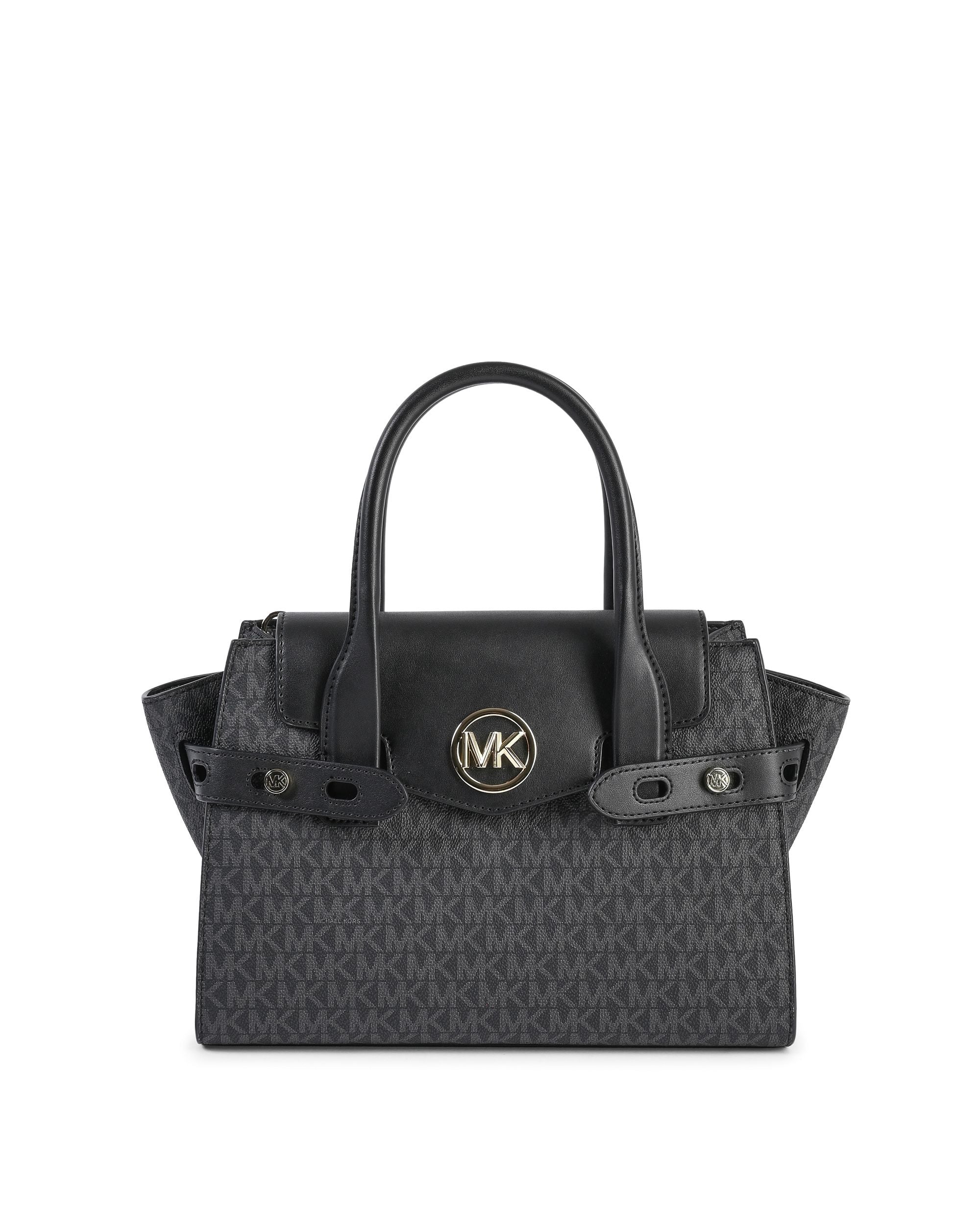 Borsa a mano media con patta Michael Kors 35S2GNMS5B Nero Multi