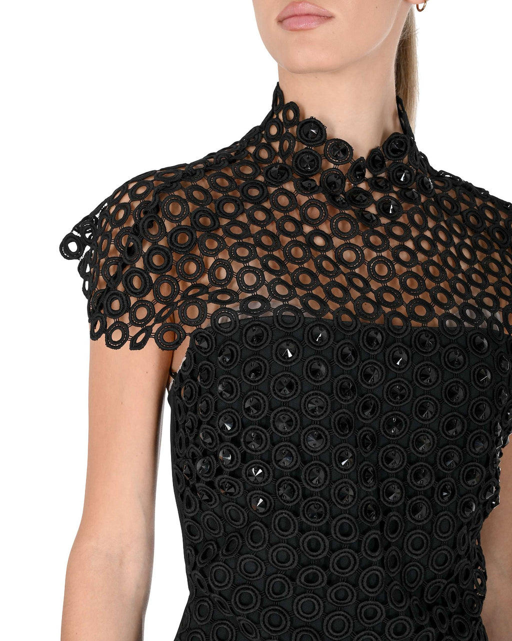 Gonna da donna David Koma AW24DK14S NERO 801