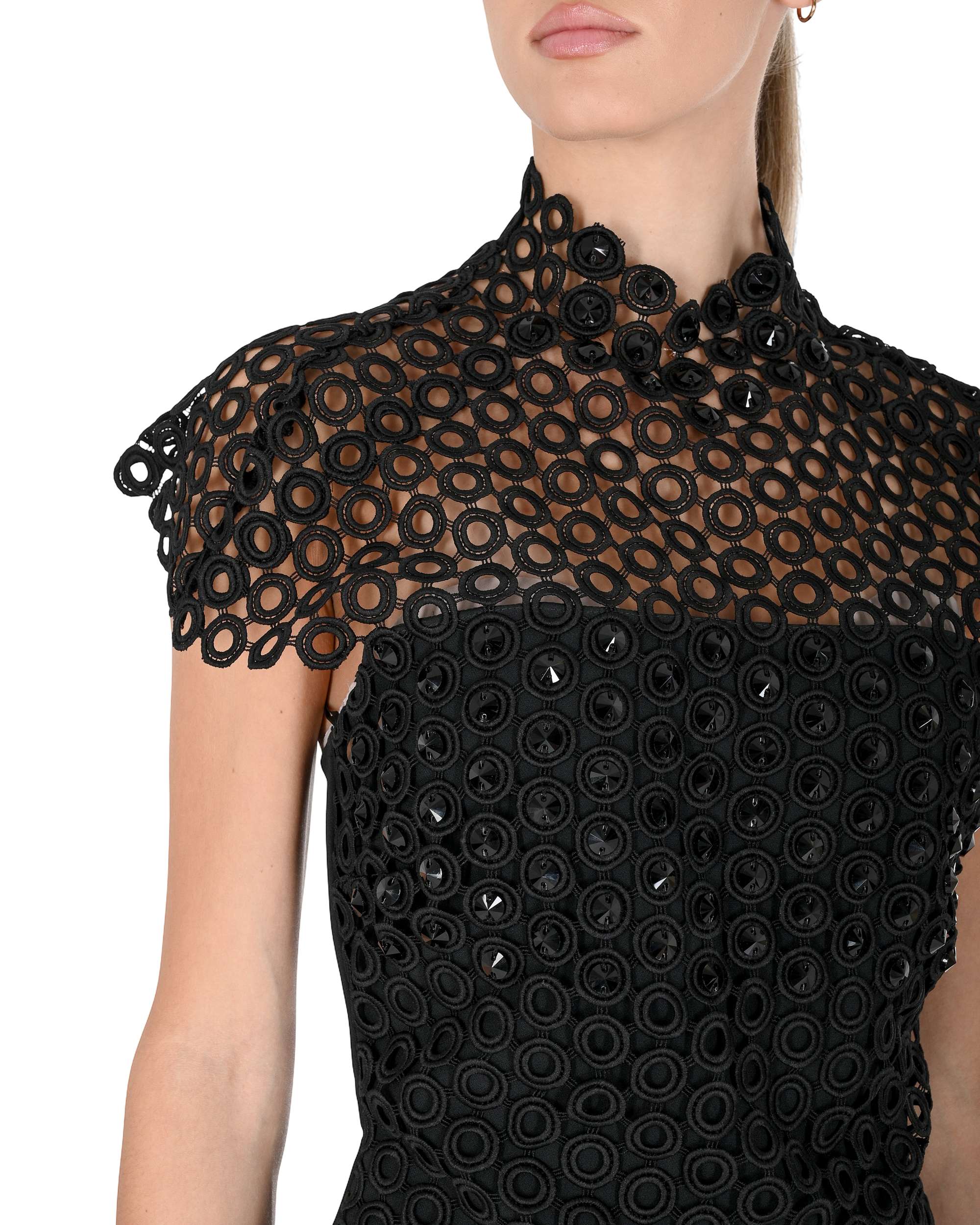 Gonna da donna David Koma AW24DK14S NERO 801