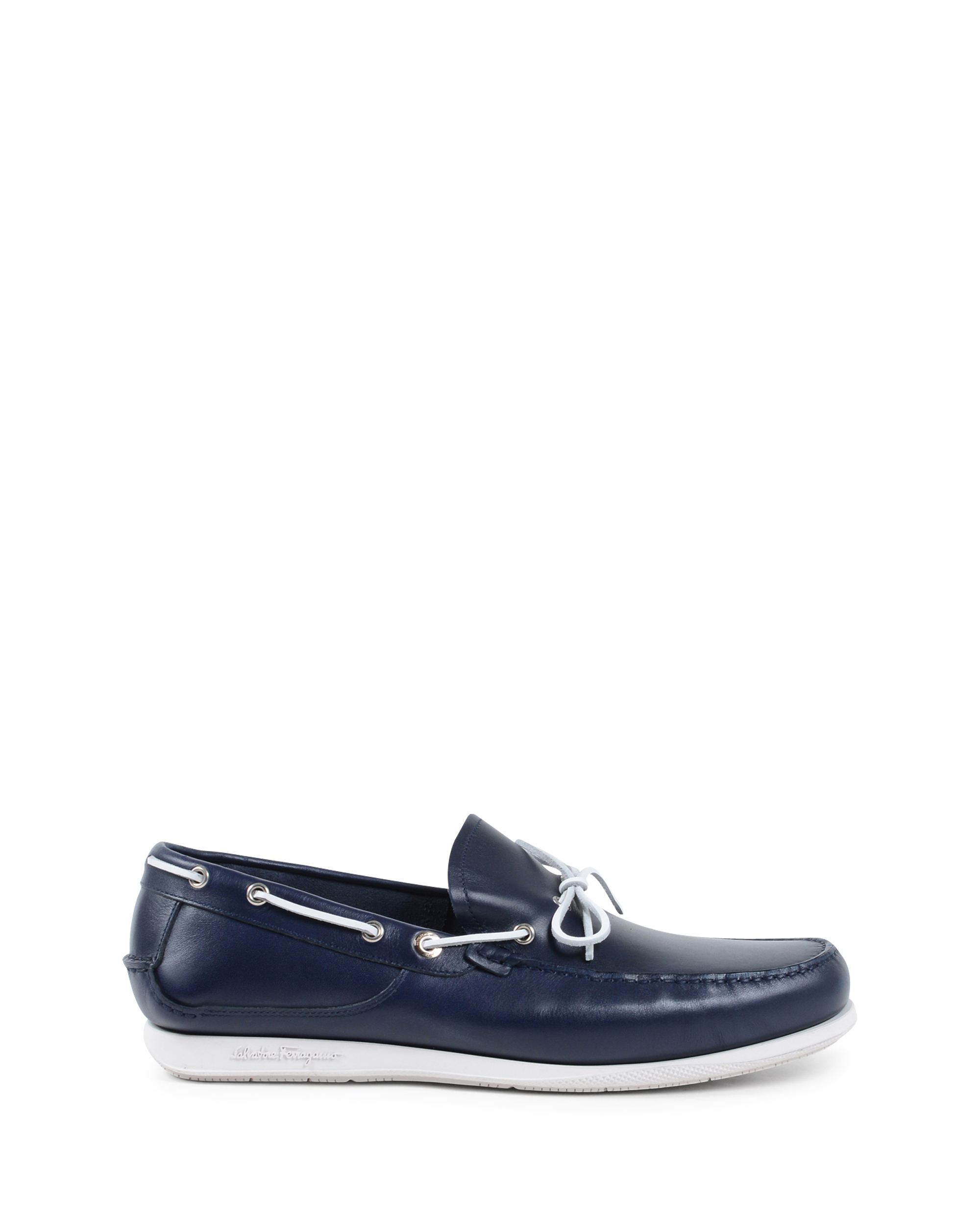 Mocassino Uomo Salvatore Ferragamo Blu Navy CARAIBI