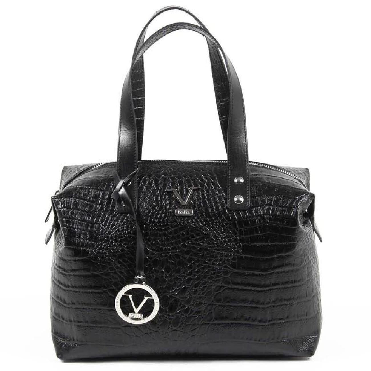 Borsa da donna V 1969 Italia ARC03 ROMINA COCCO NERO