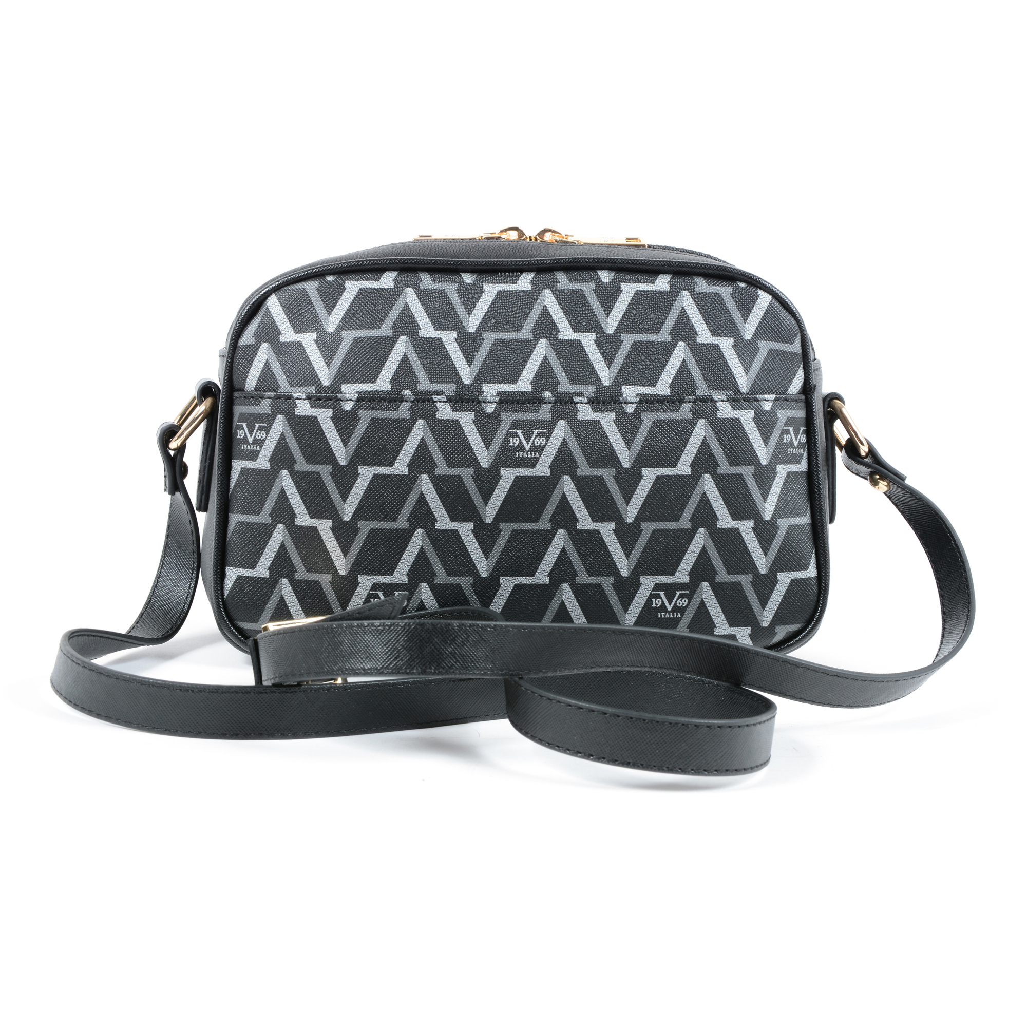 19V69 Italia Borsa da donna nera 3659 NERO
