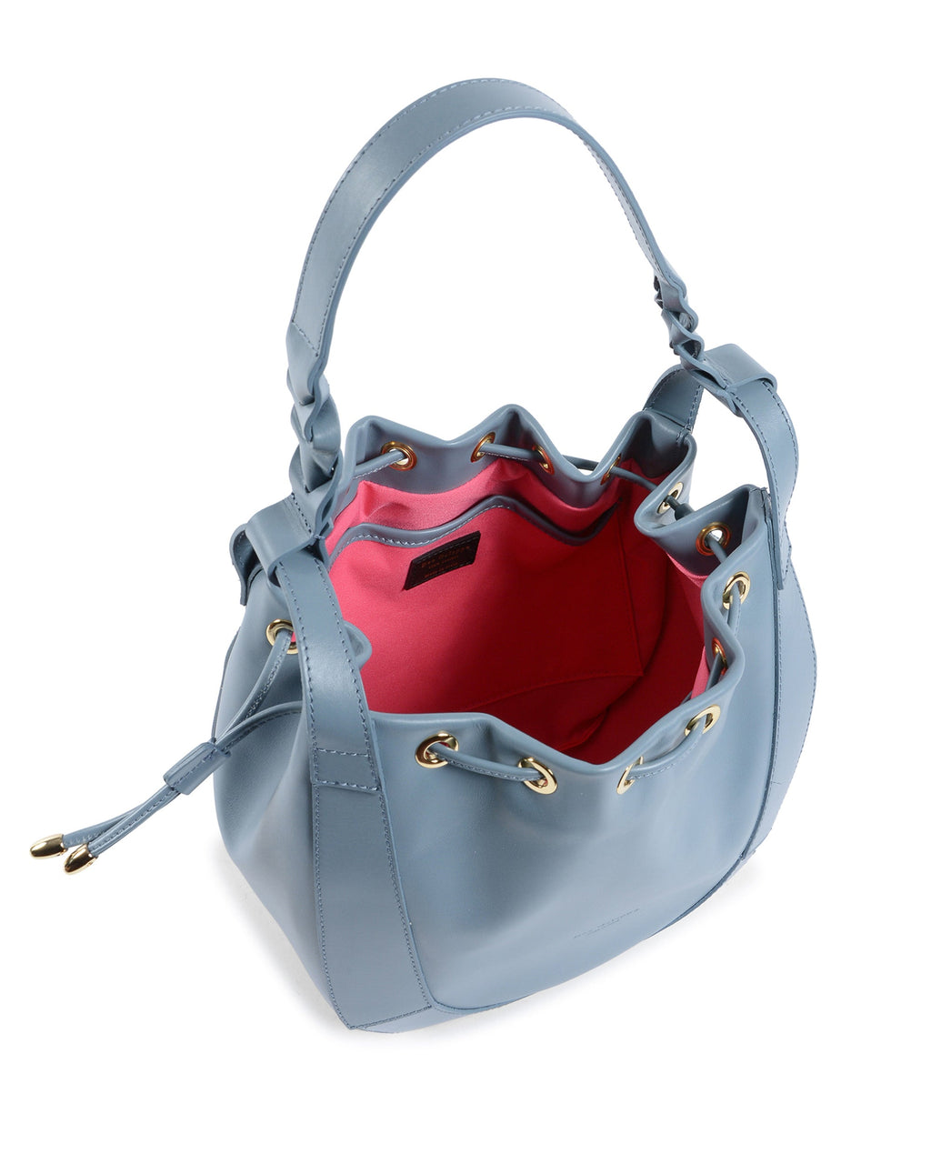 Borsa a secchiello Barolo - Azzurro cielo