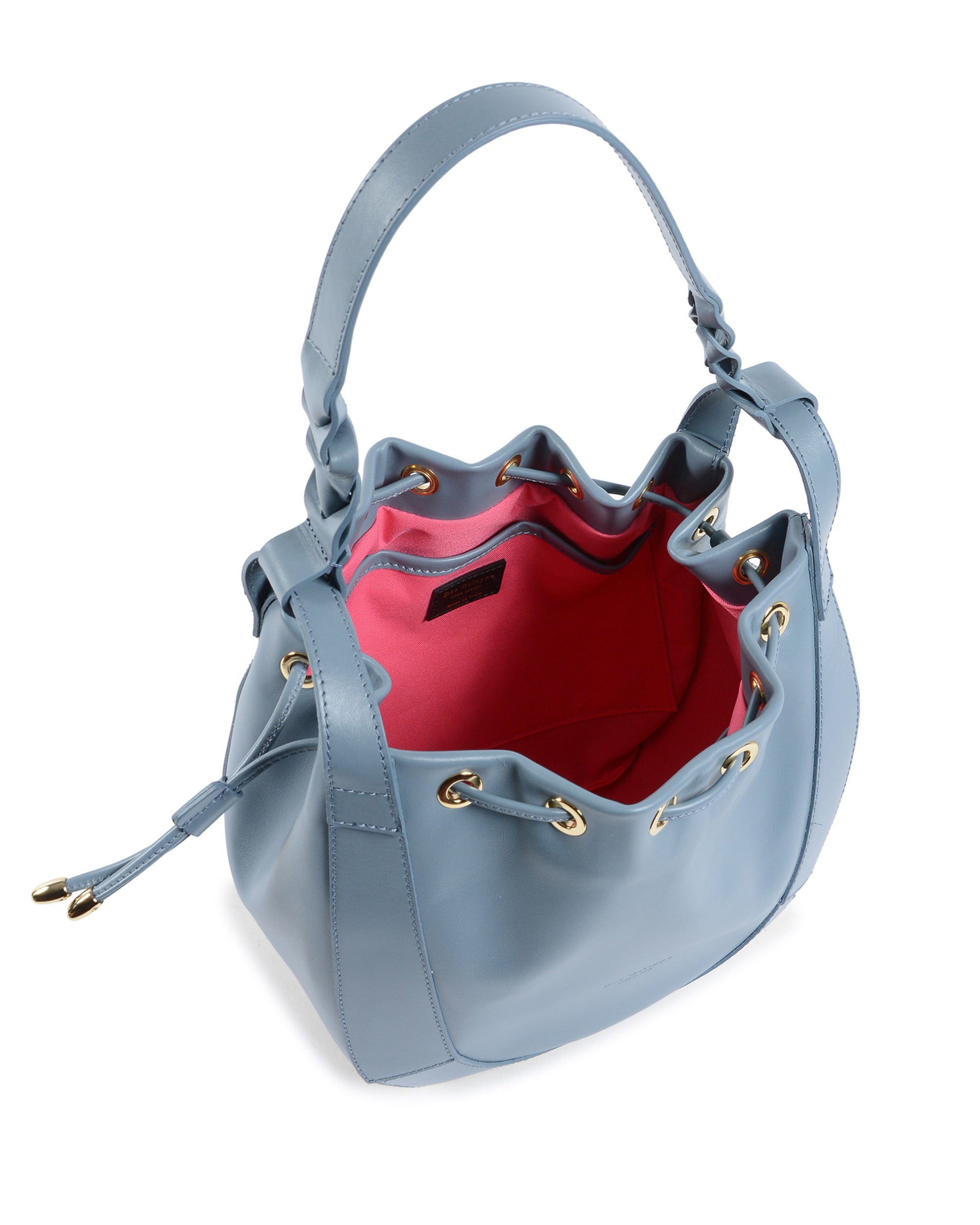 Borsa a secchiello Barolo - Azzurro cielo