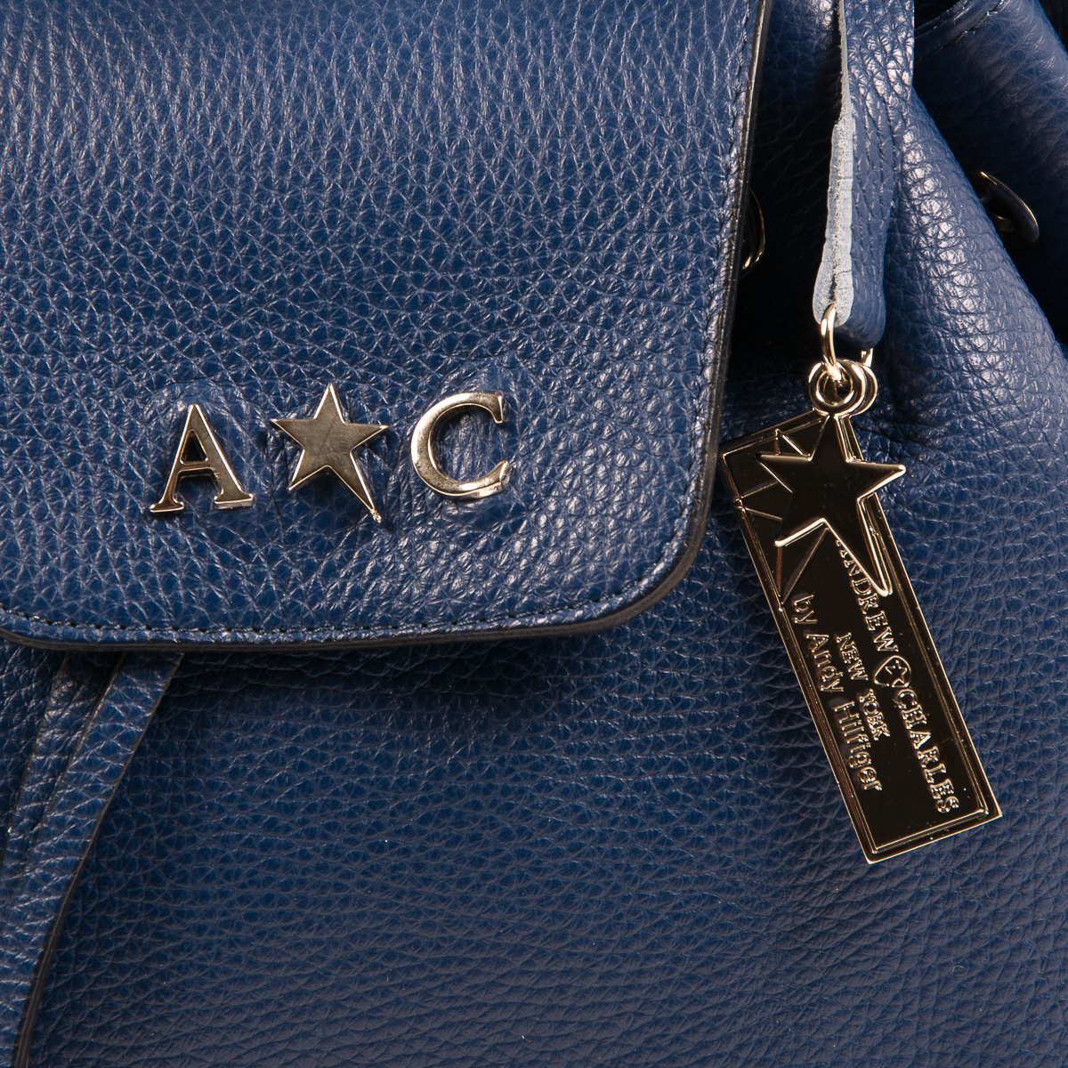 Borsa a mano da donna Andrew Charles blu KYLE