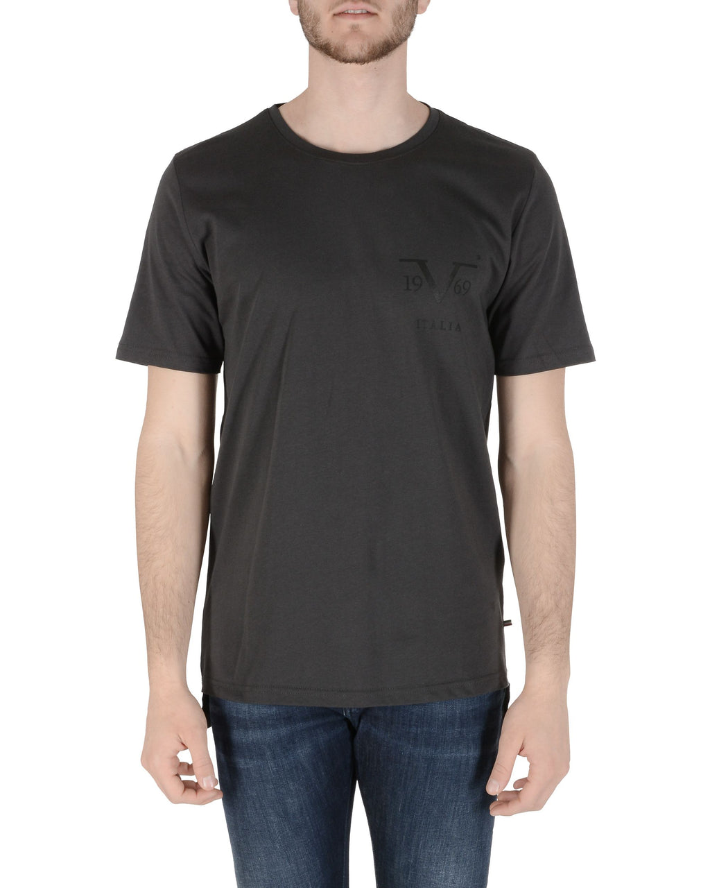 19V69 Italia T-Shirt Uomo Grigio Scuro PISTIKO GRIGIO SCURO