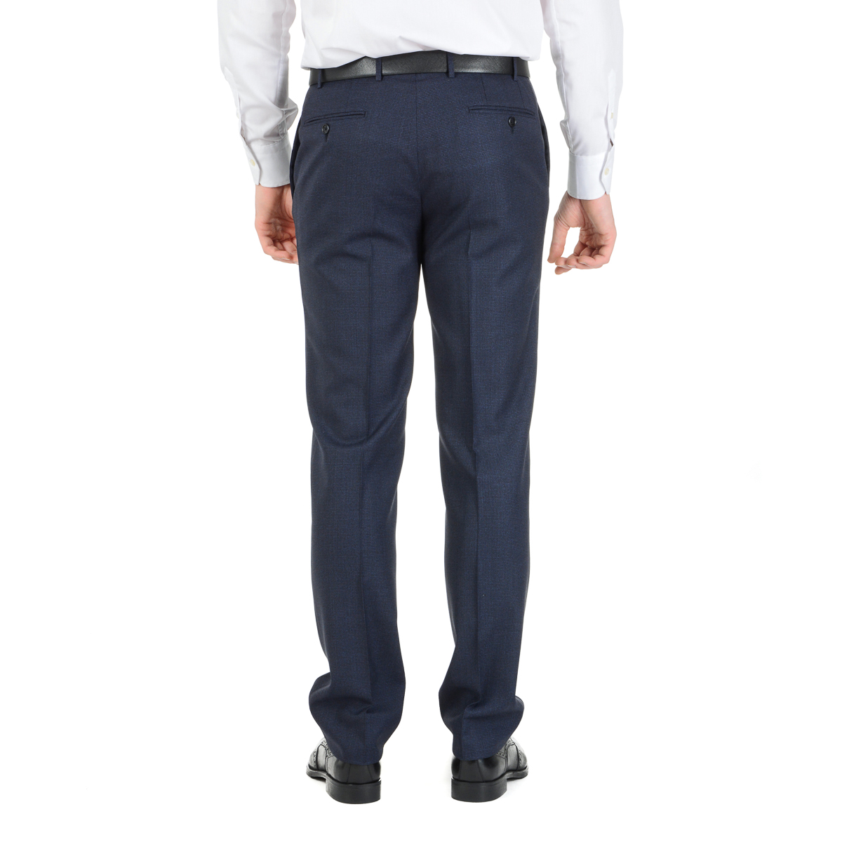 Abito da uomo Corneliani maniche lunghe blu scuro Super 150's