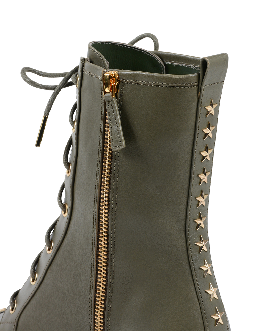 Stivaletto corto da donna Michael Kors verde CODY