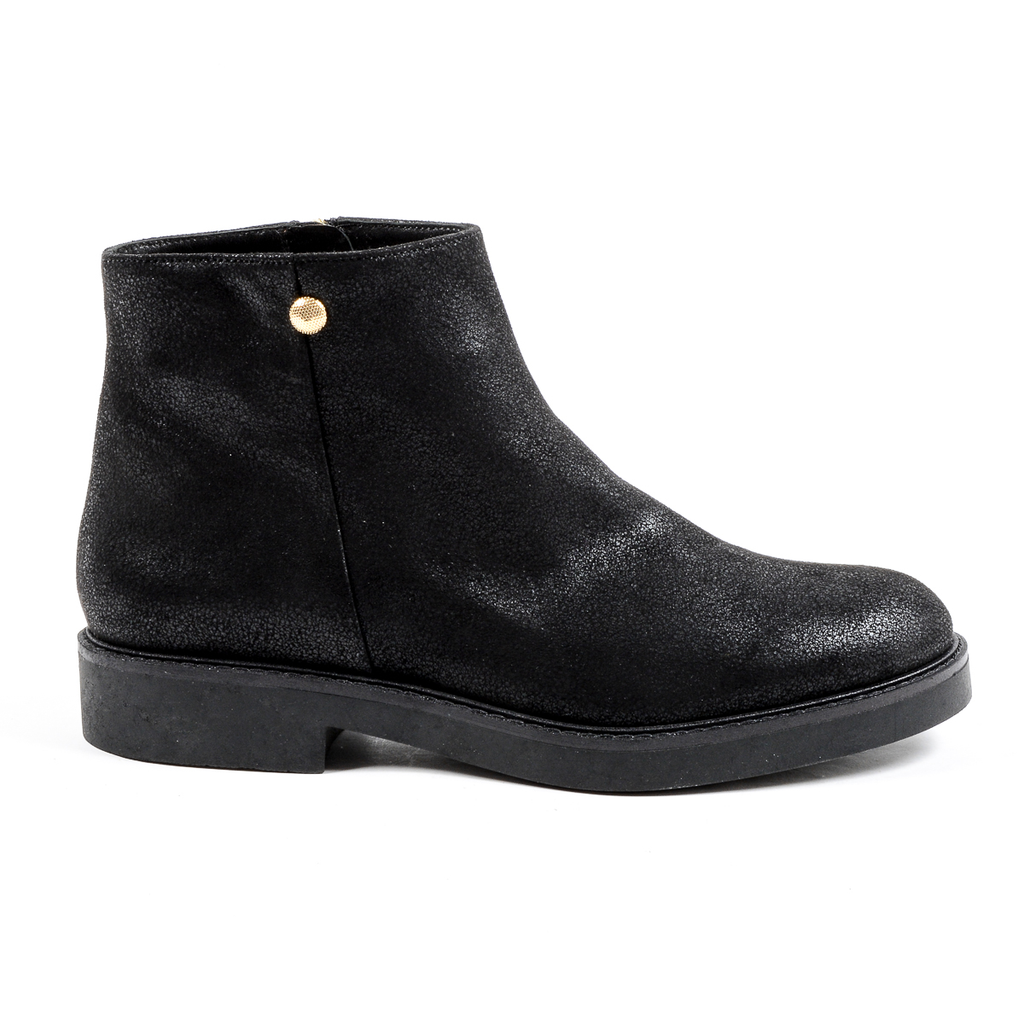 V 1969 Italia Stivaletto da donna nero TILLY