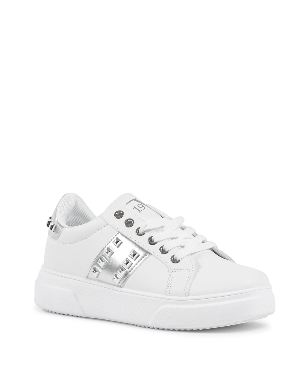 19V69 Italia Womens Sneaker V806 BIANCO ARGENTO