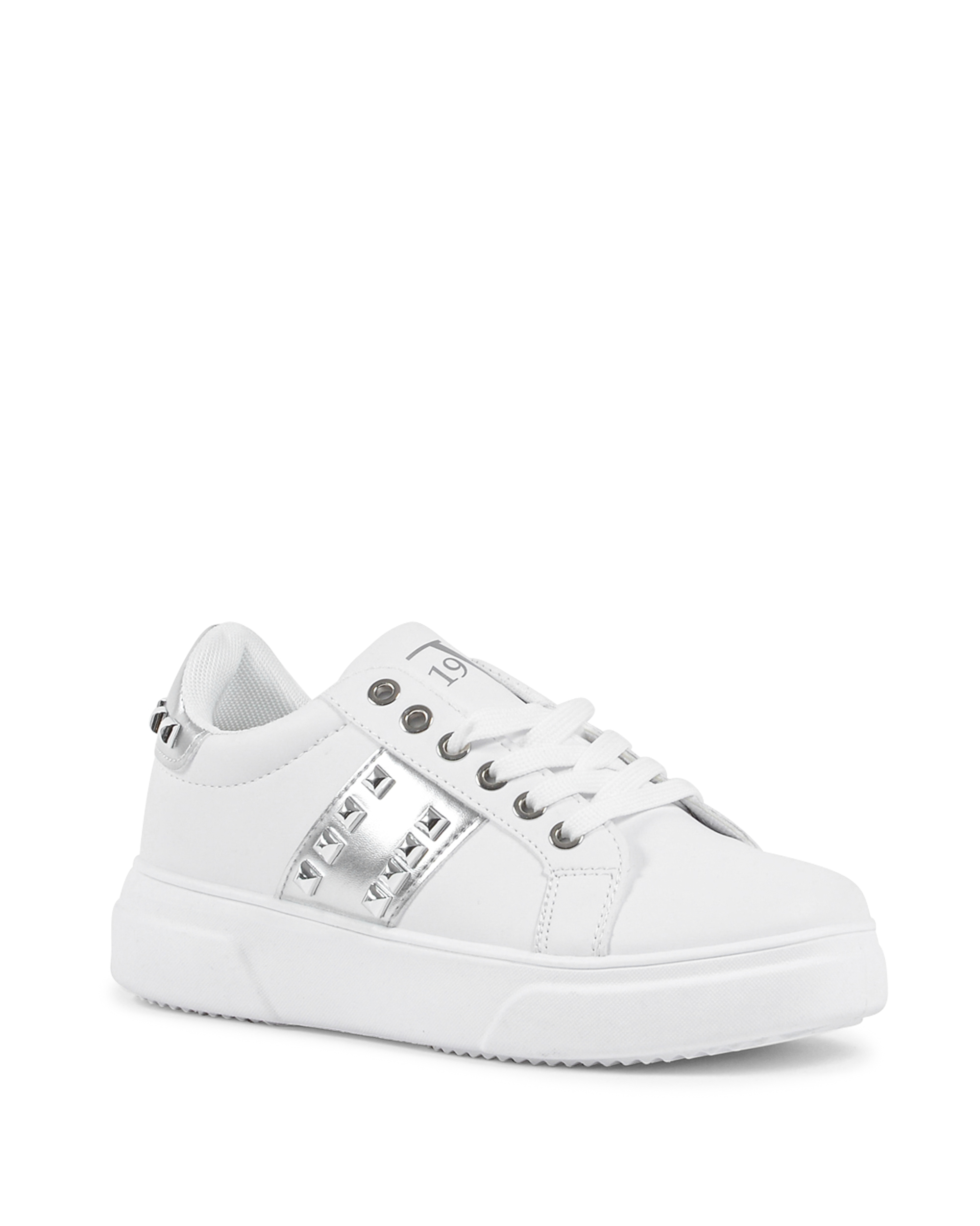 19V69 Italia Womens Sneaker V806 BIANCO ARGENTO