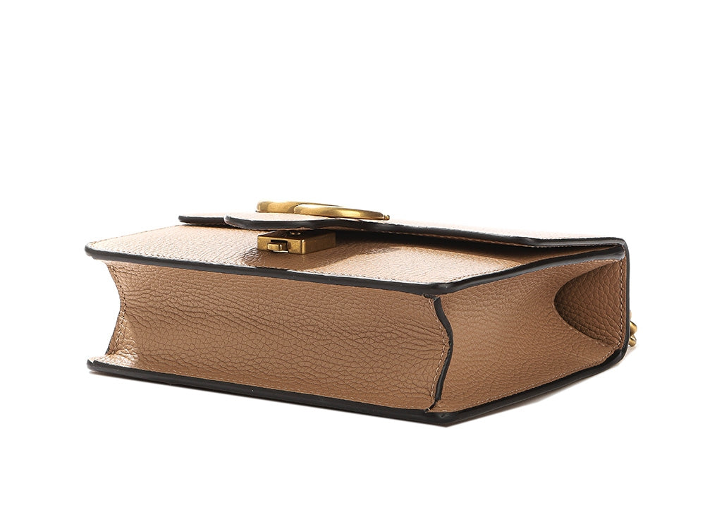 Borsa a tracolla in pelle GG Marmont