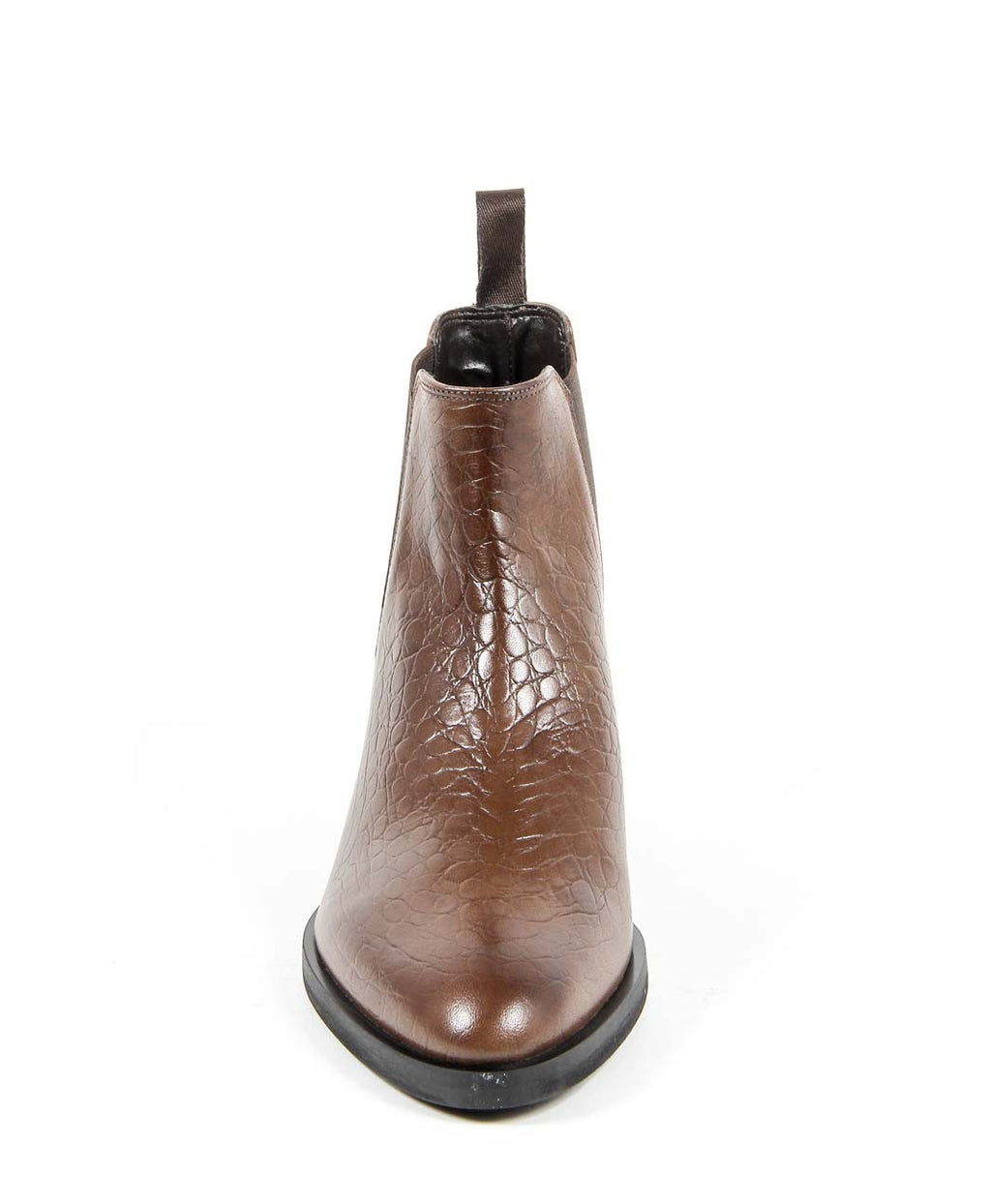 Stivaletto Donna V 1969 Italia B1578 COCCO CUOIO