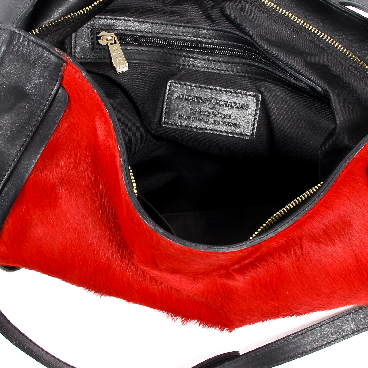Borsa a mano da donna Andrew Charles nera ROXANE