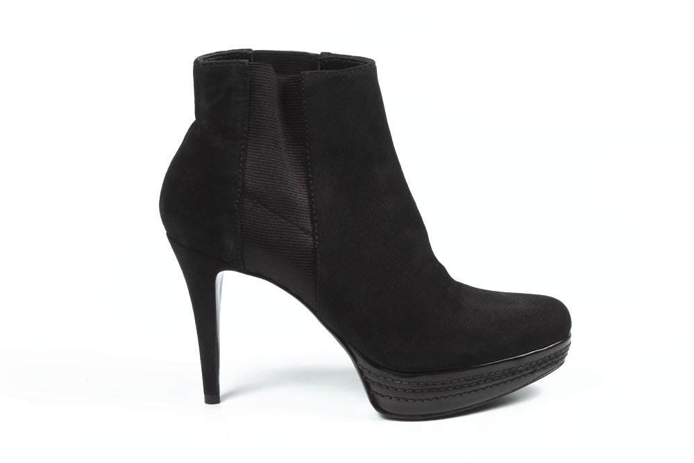 Stivaletto da donna Sebastian Milano S4658 TOP VELOUR NE 852-TR